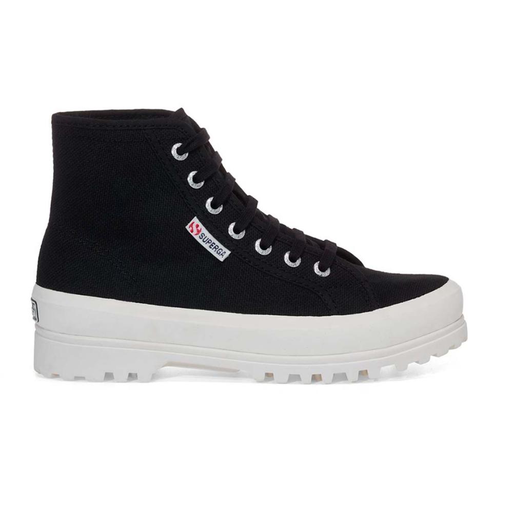 Zapatilla 2341 Alpina Black F Avorio