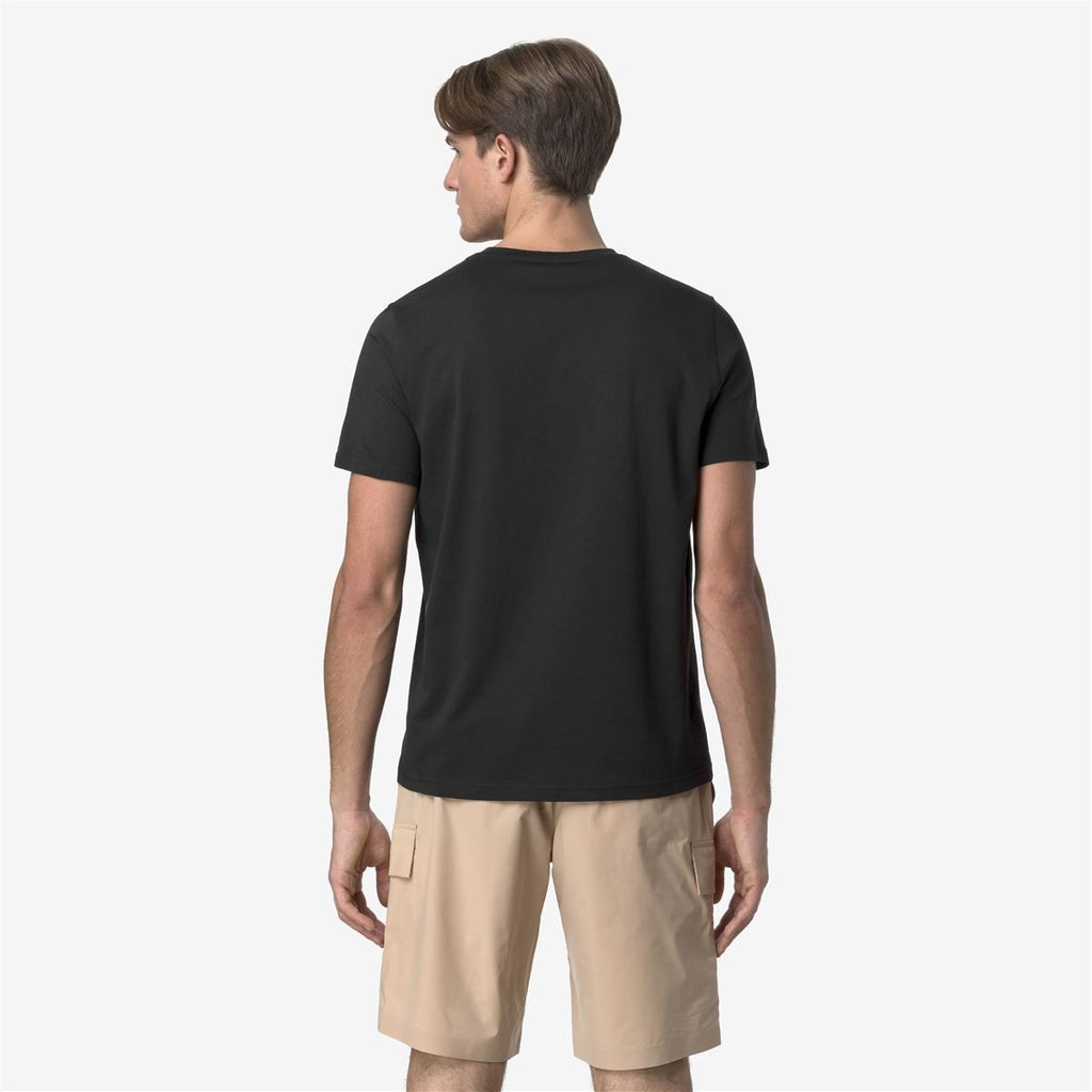 Polera K-Way Men Sigur Black Pure