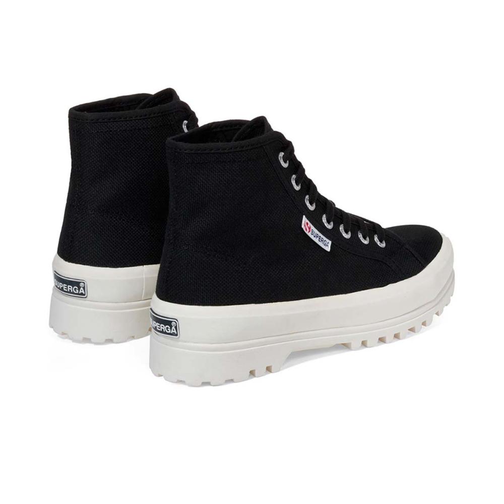 Zapatilla 2341 Alpina Black F Avorio