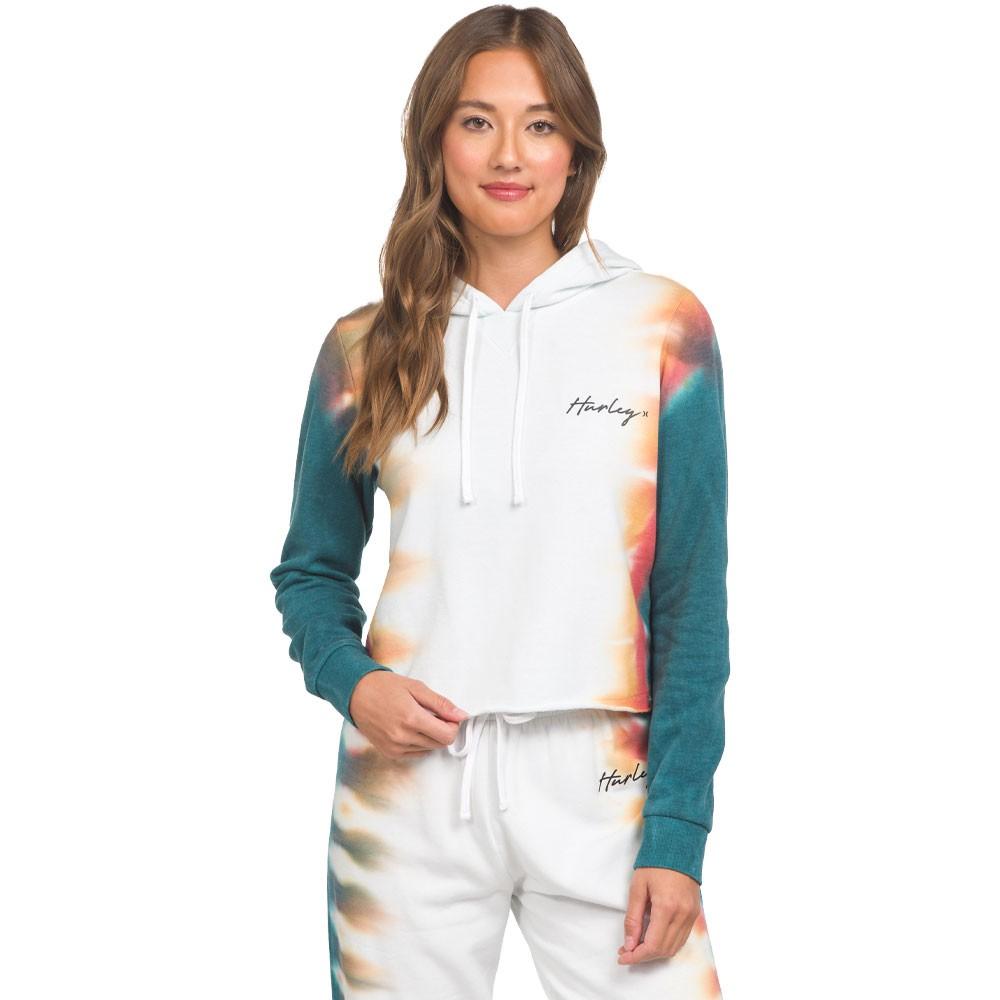 Poleron Crop Scripty Tiedye Cutok Sidtied Hurley