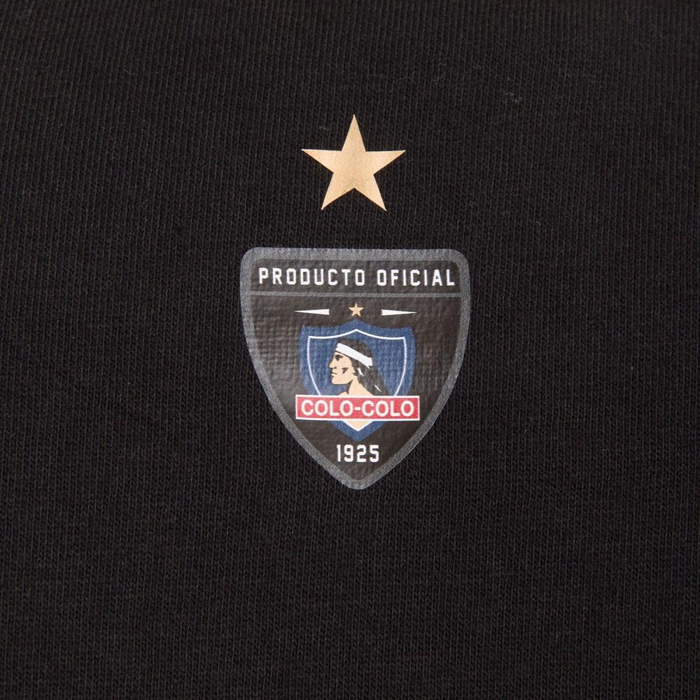Polera Colo Colo Urbano All Black Trophies
