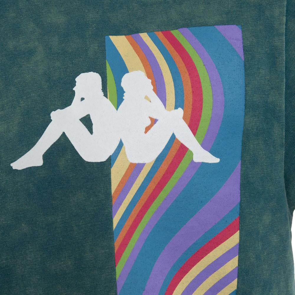 Polera Kids Blue Omini Rainbow