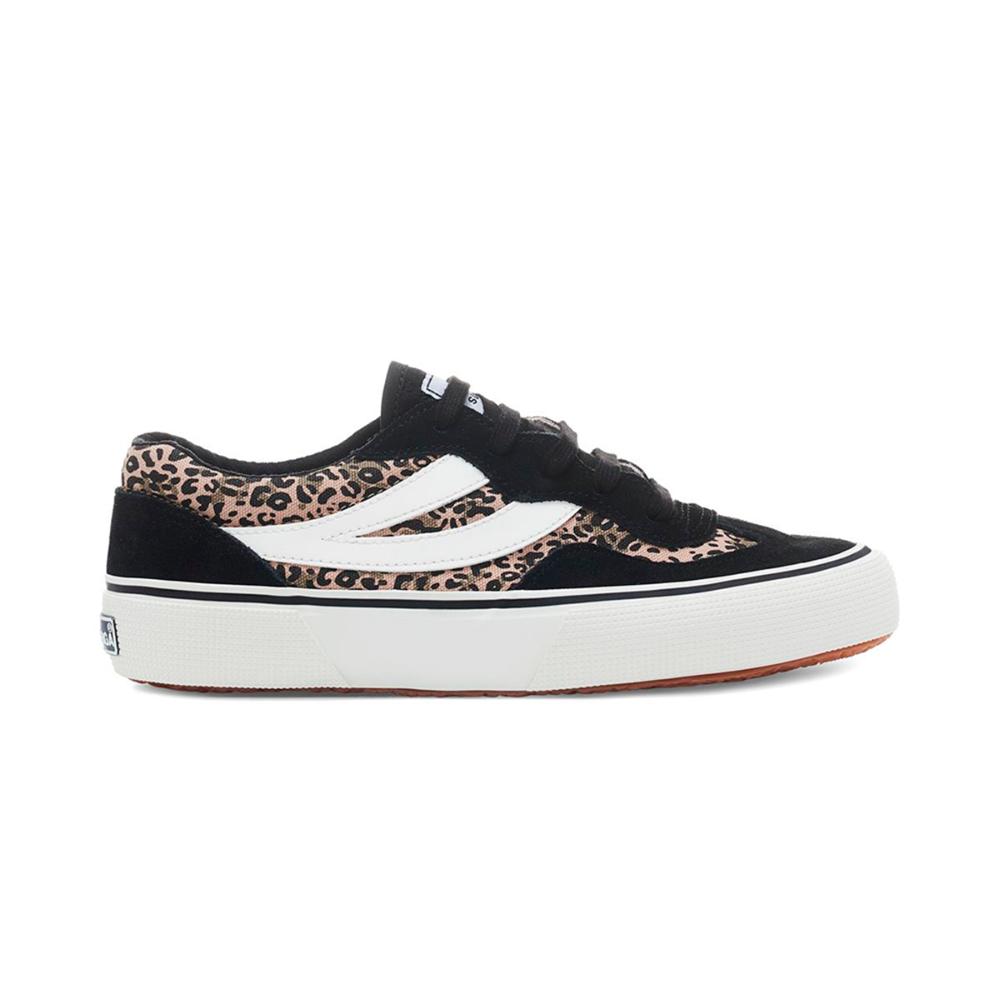 Zapatilla 2941 Revolley Microleopard Black