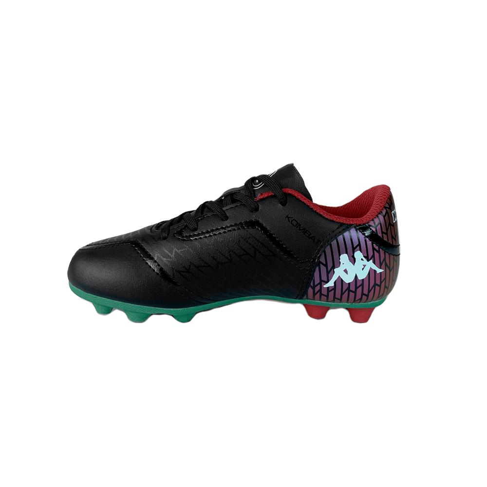 Zapatilla Fútbol Kids Kombat Player Black Green Loden Frost Firm Ground