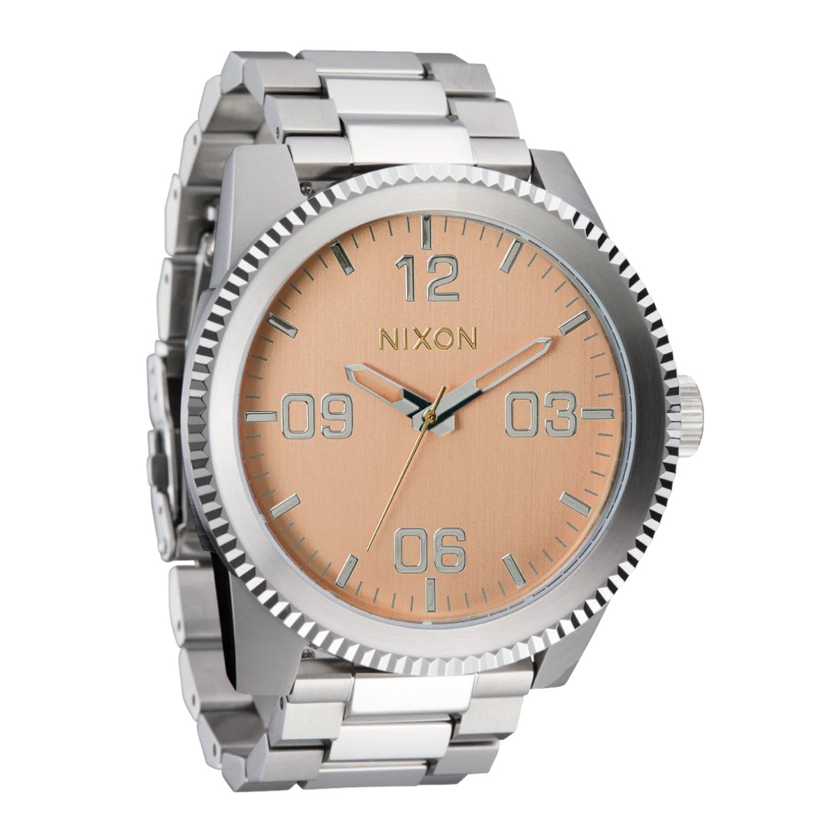Reloj Nixon Corporal Silver Coral