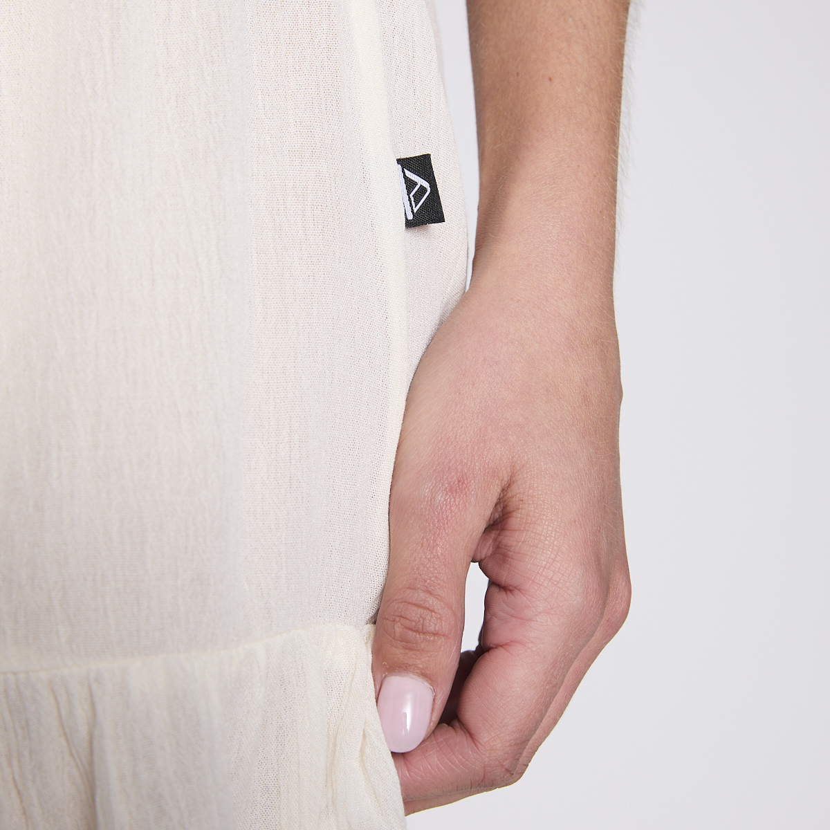 Mini Vestido Reef Women Beige