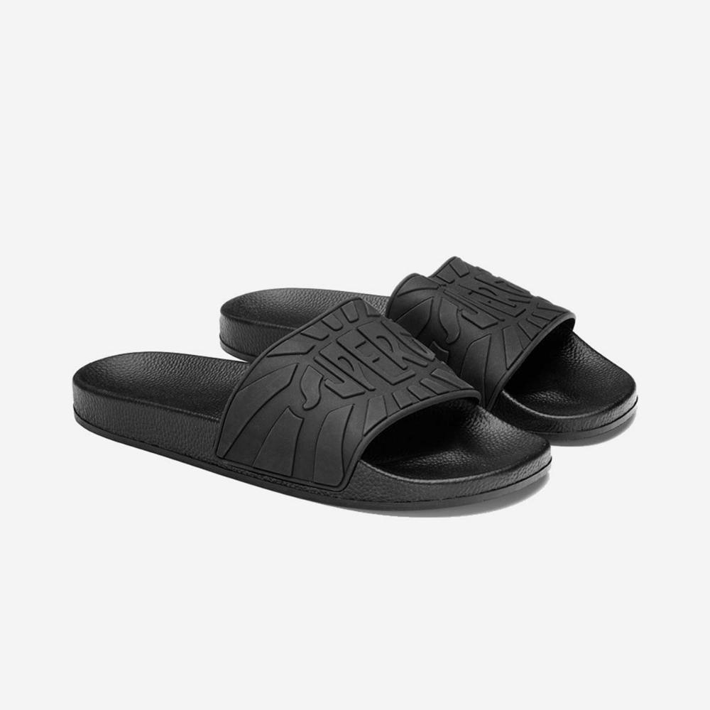 Sandalia 1908 Slides Raggiera Log Black