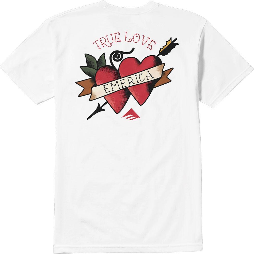 Polera Love Triangle Tee White