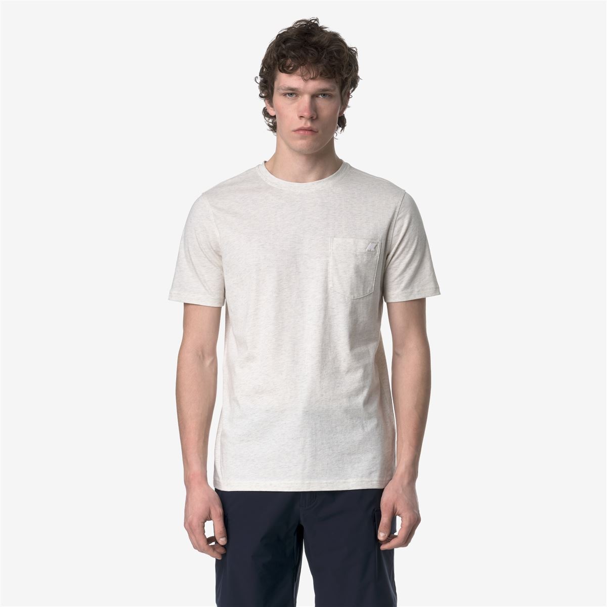 Polera K-Way Men Sigur Bleach Melange