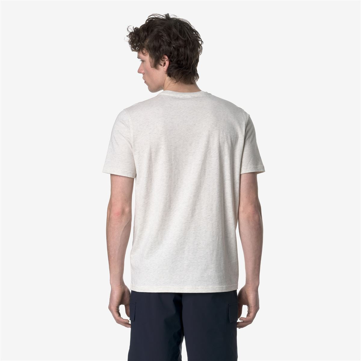 Polera K-Way Men Sigur Bleach Melange