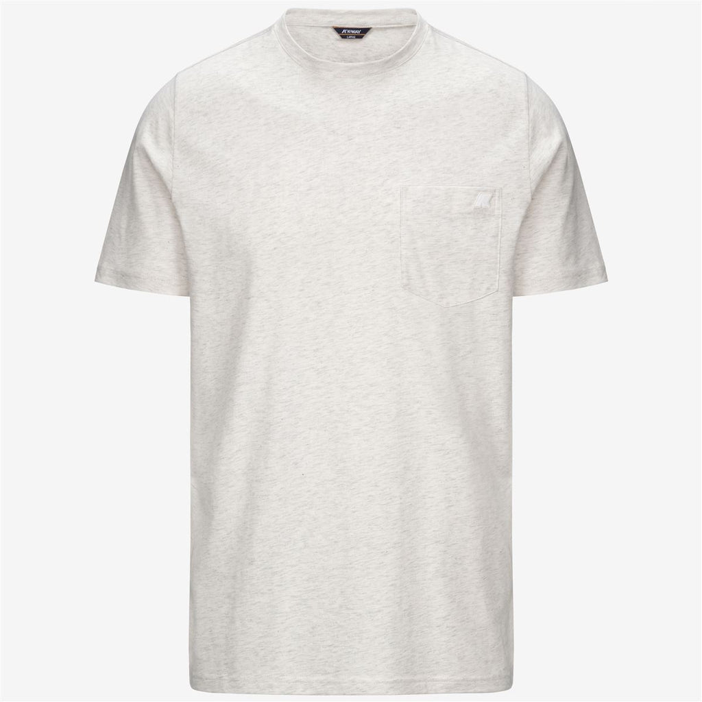 Polera K-Way Men Sigur Bleach Melange