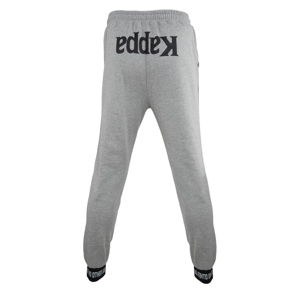 Pantalon Men Kappa Grey Logo black