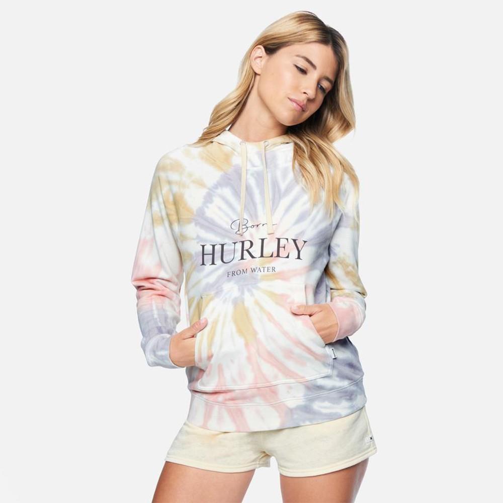 Poleron Ivy Tie Dye Easy Raglan Multi Hurley