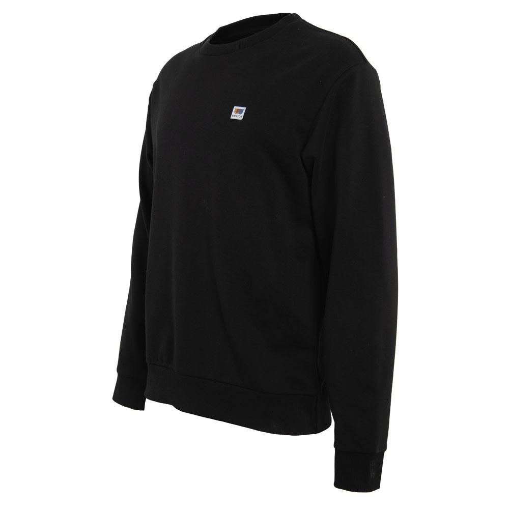 Poleron Men Crew Basic Black