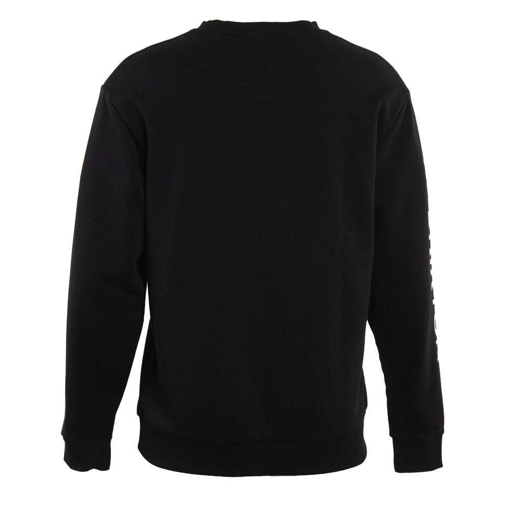 Poleron Men Crew Basic Black