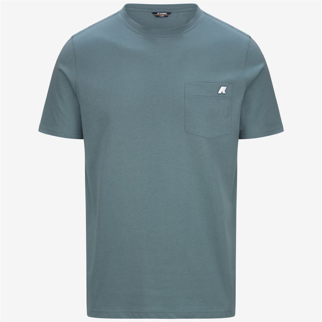 Polera K-Way Men Sigur Green Iron