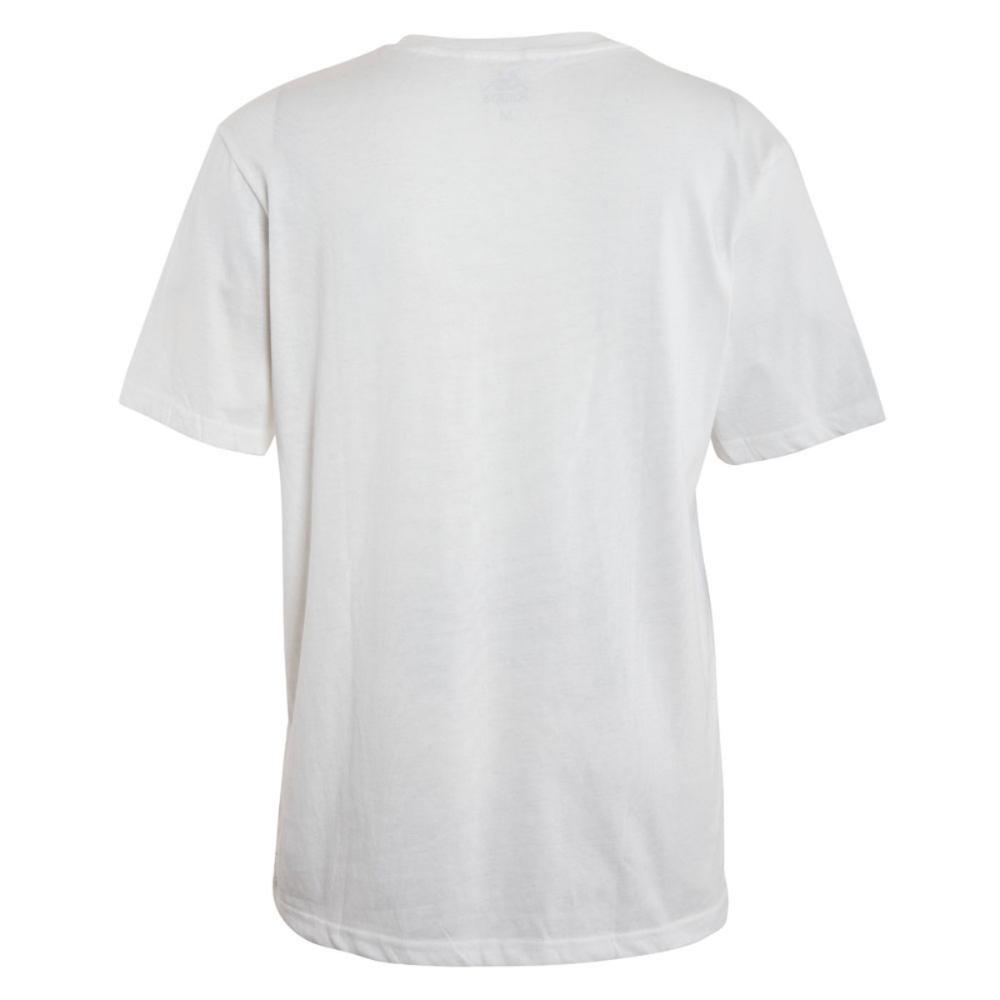Polera Men White Logo Front checkboard
