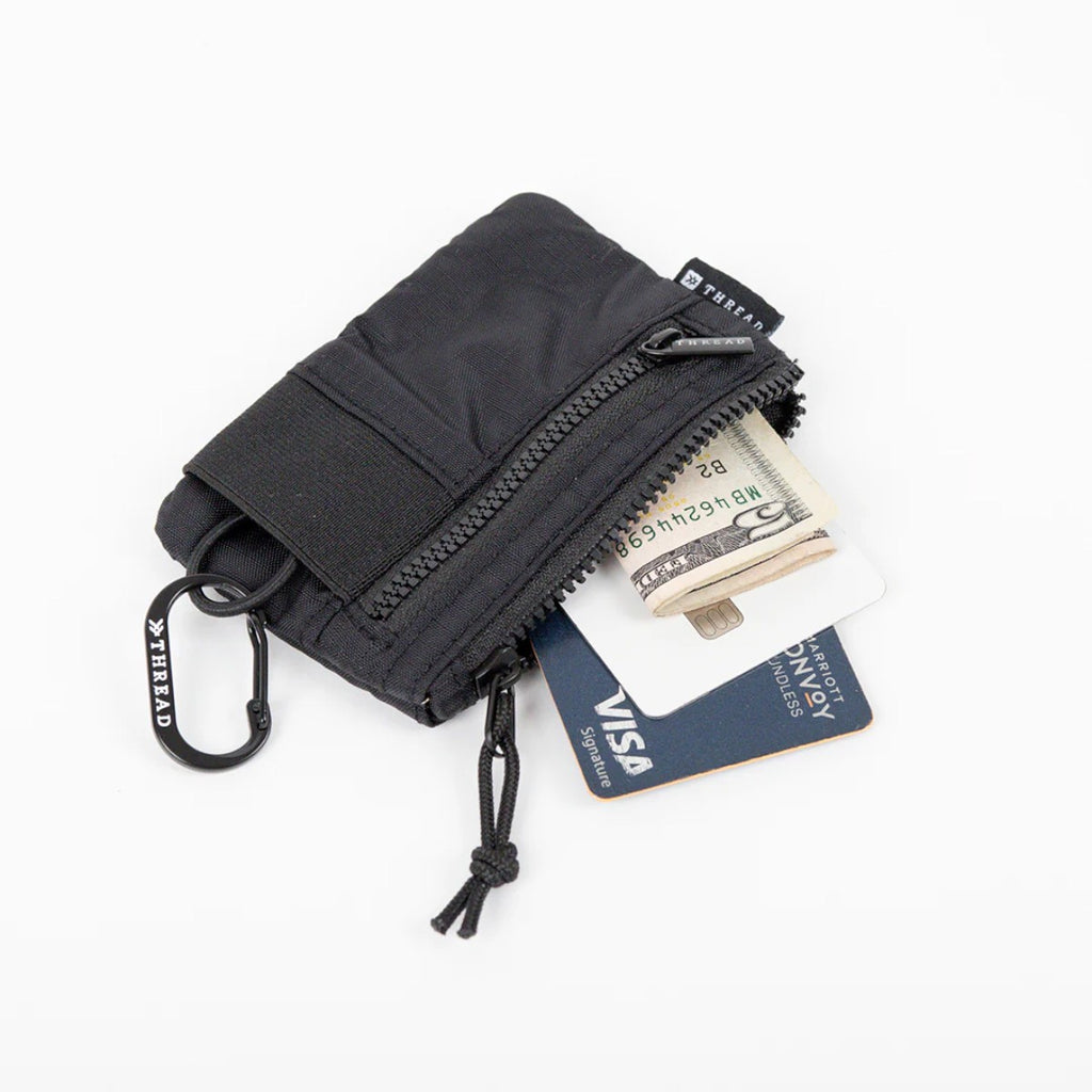 Billetera Thread Pouch Wallet Black