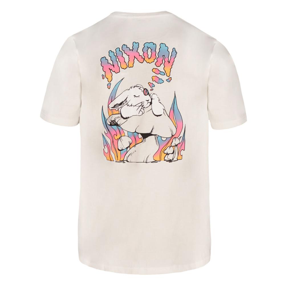 Polera Men Mystical Bunny White