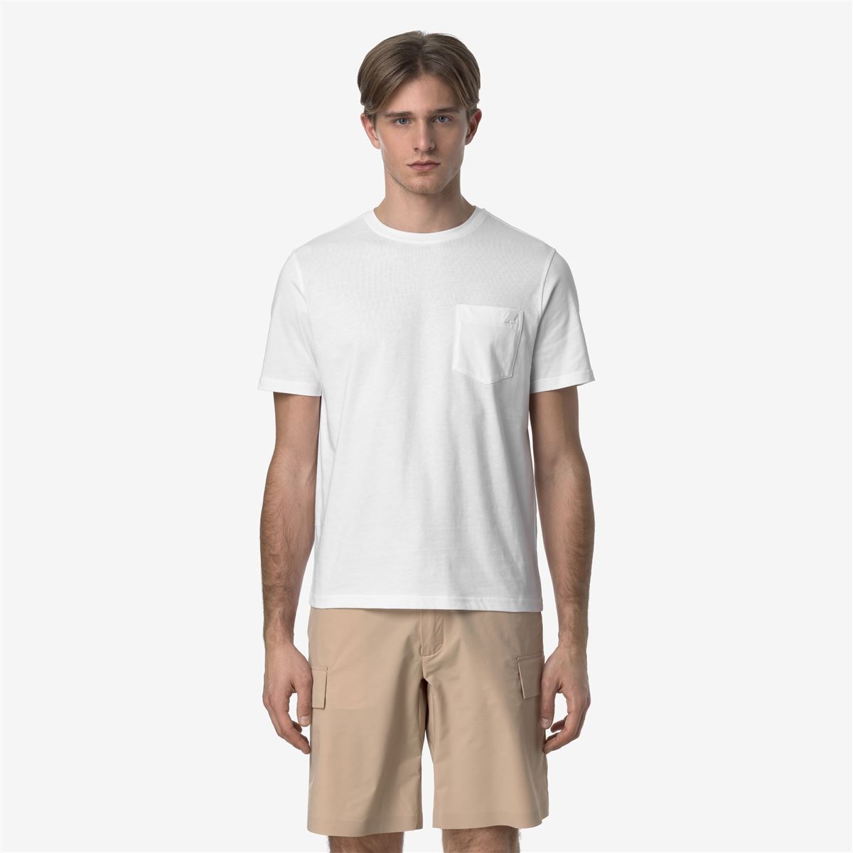 Polera K-Way Men Sigur White