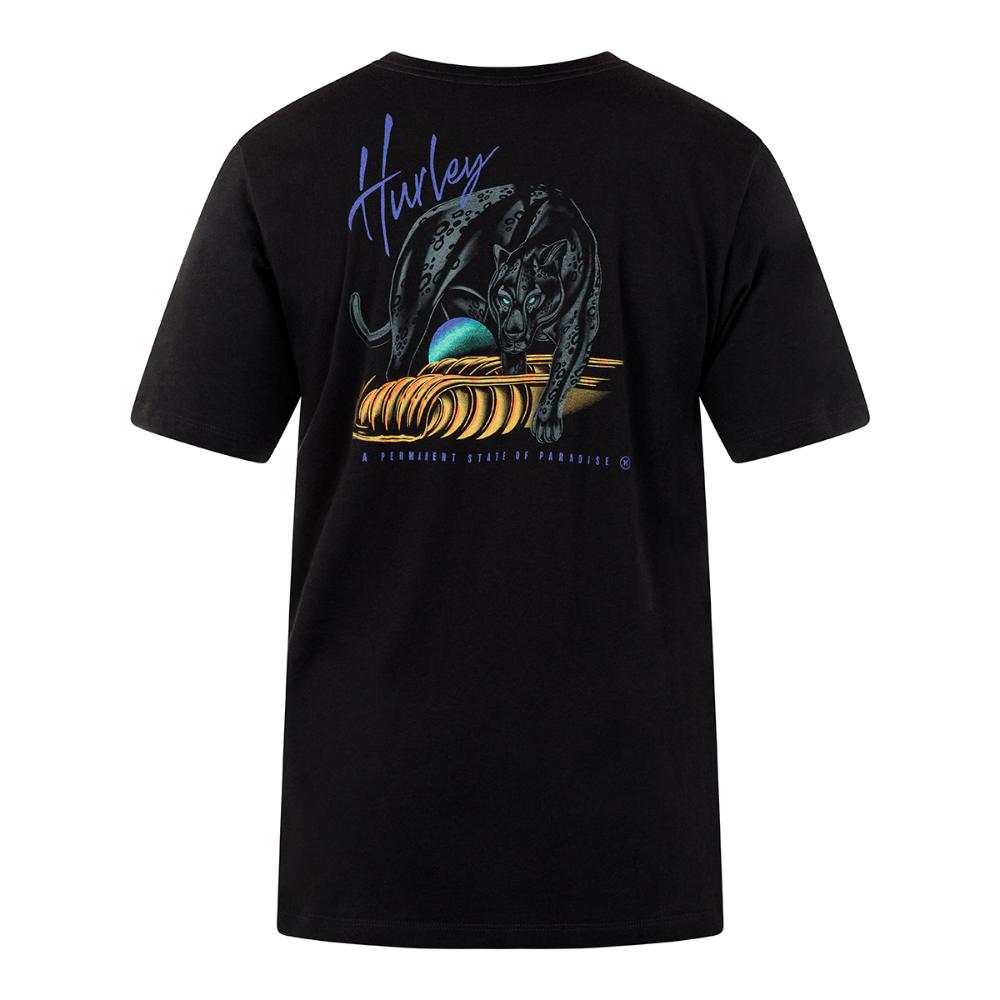 Polera Men Everyday Big Kat Black