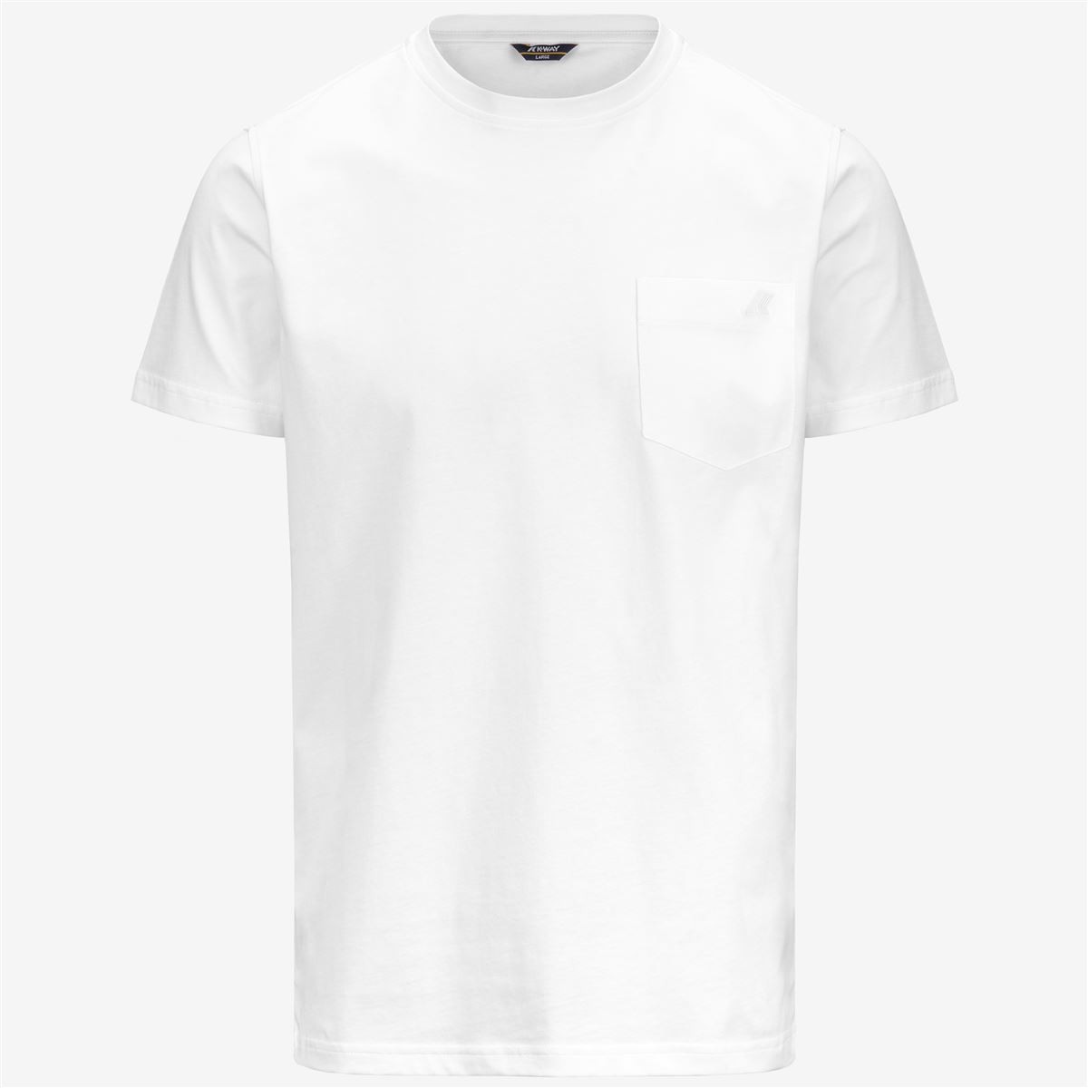 Polera K-Way Men Sigur White