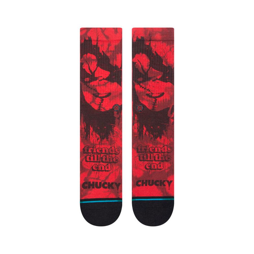 Stance Sock Chucky Wanna Play Black Red
