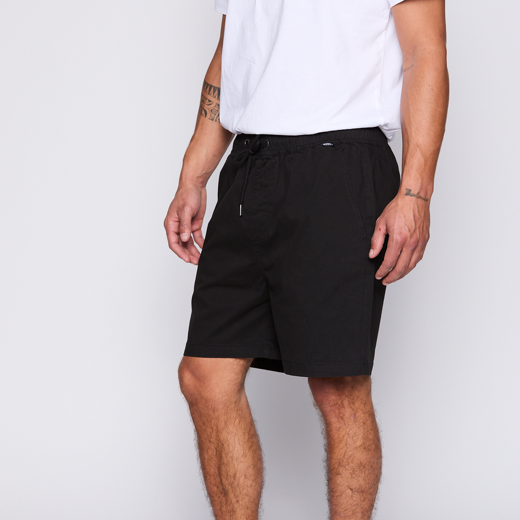 Short Nixon Men All Black