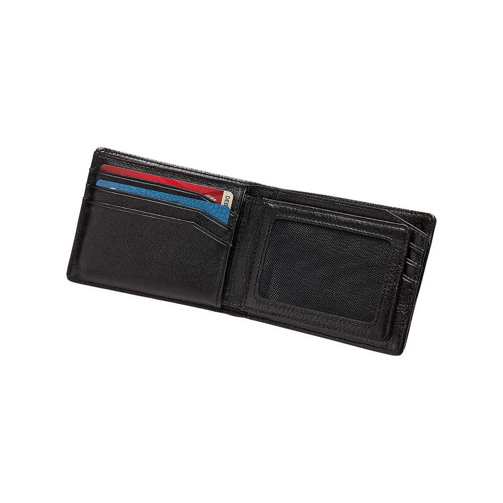 Billetera Pass Leather Black