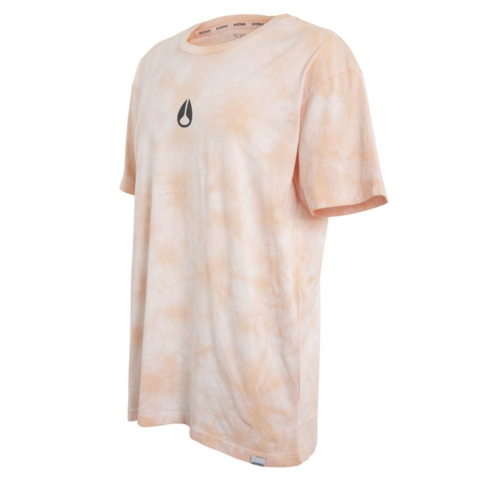 Polera Men Orange Tie Dye Snake