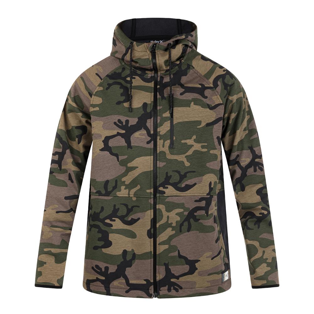 Chaqueta Wilder Camo Heat Full Zipper olive