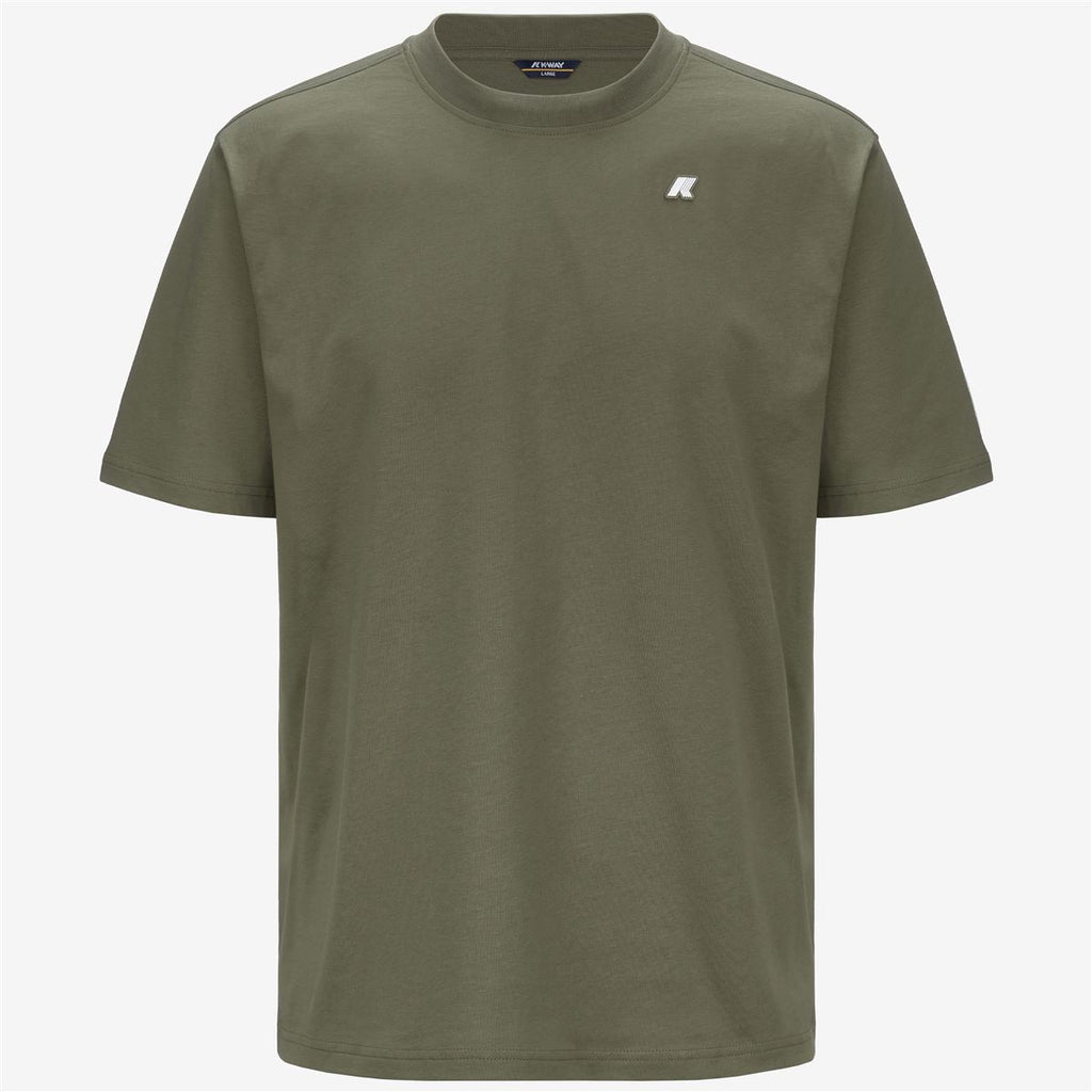 Polera K-Way Men Solo Green Lichen