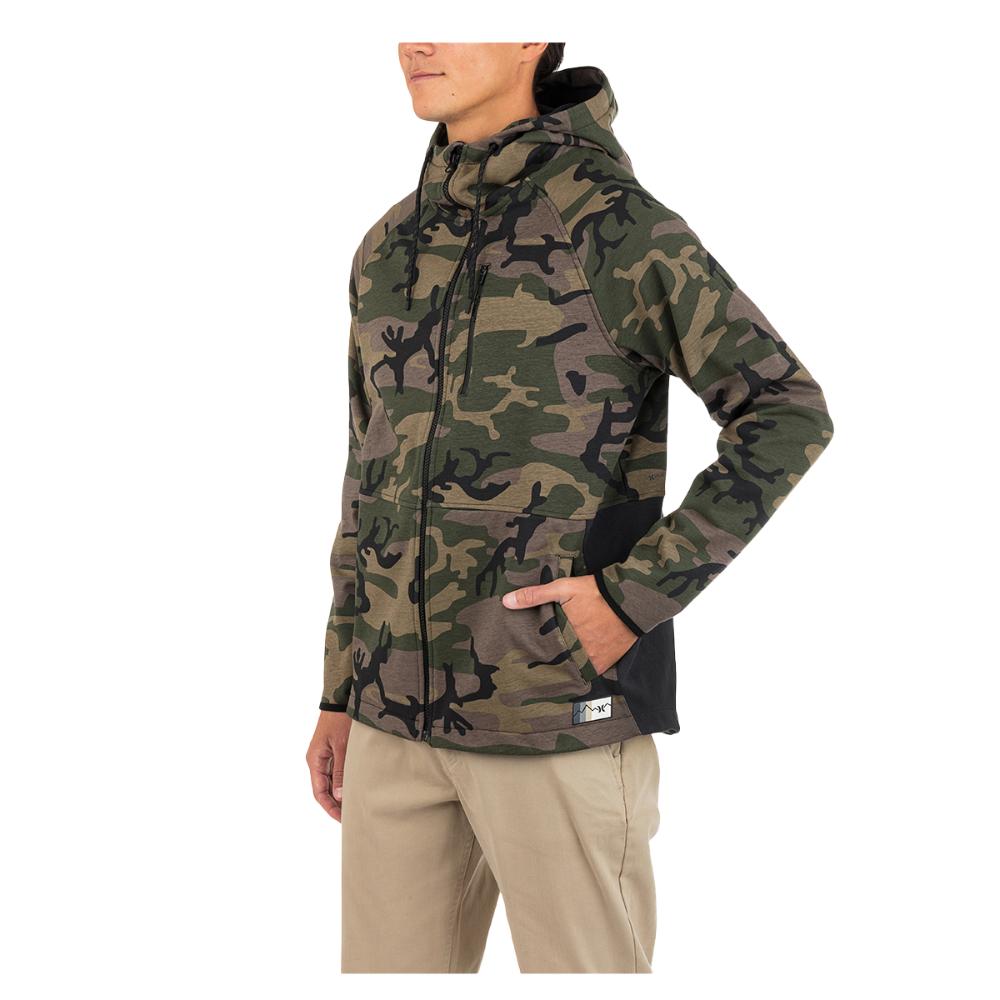 Chaqueta Wilder Camo Heat Full Zipper olive