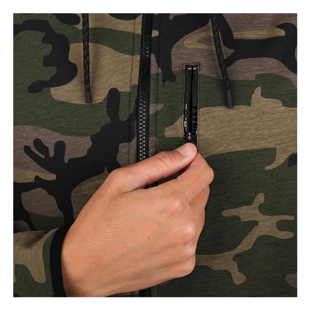 Chaqueta Wilder Camo Heat Full Zipper olive