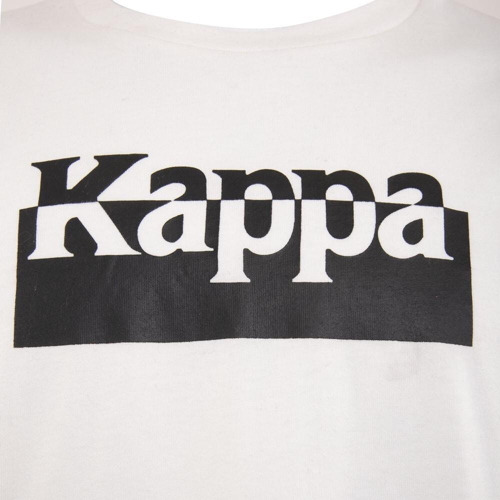 Polera Men White Banda Black Logo en pecho
