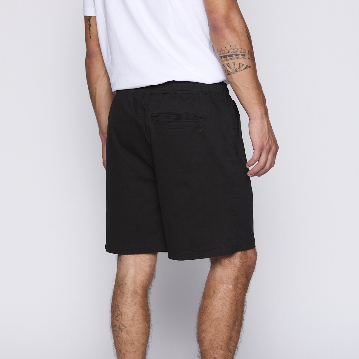 Short Nixon Men All Black