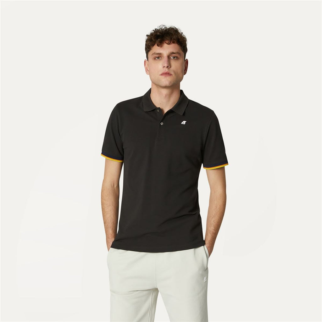 Polera K-Way Men Vincent Black Pure