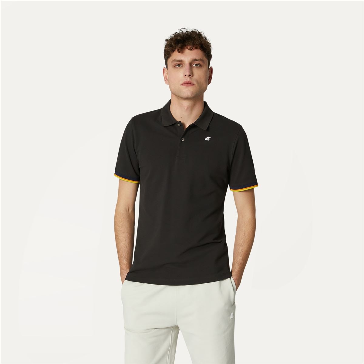 Polera K-Way Men Vincent Black Pure