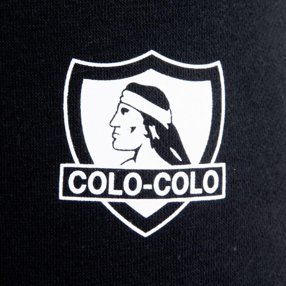 Buzo Colo Colo Urbano Franjas Diseños Negro