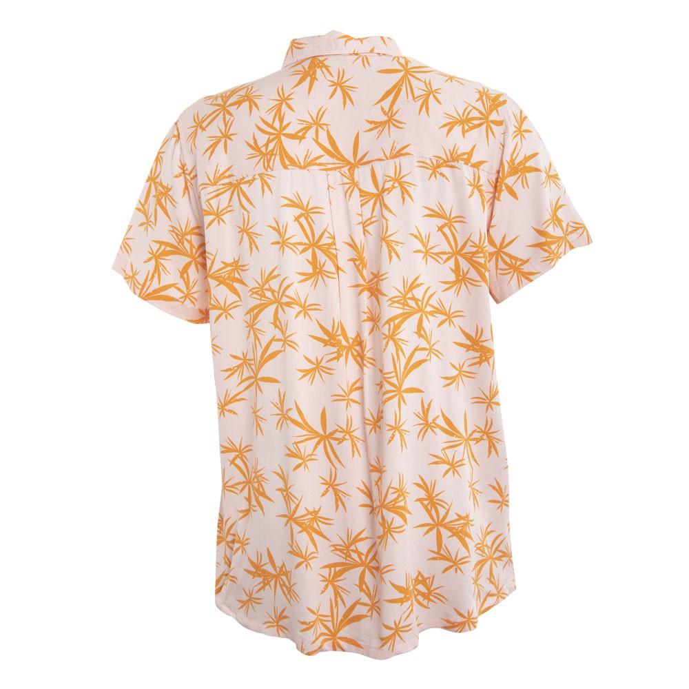 Camisa Manga Corta Palm Pink Orange