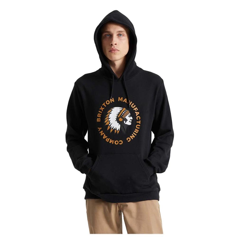 Poleron Rival Stamp Hoodie Black