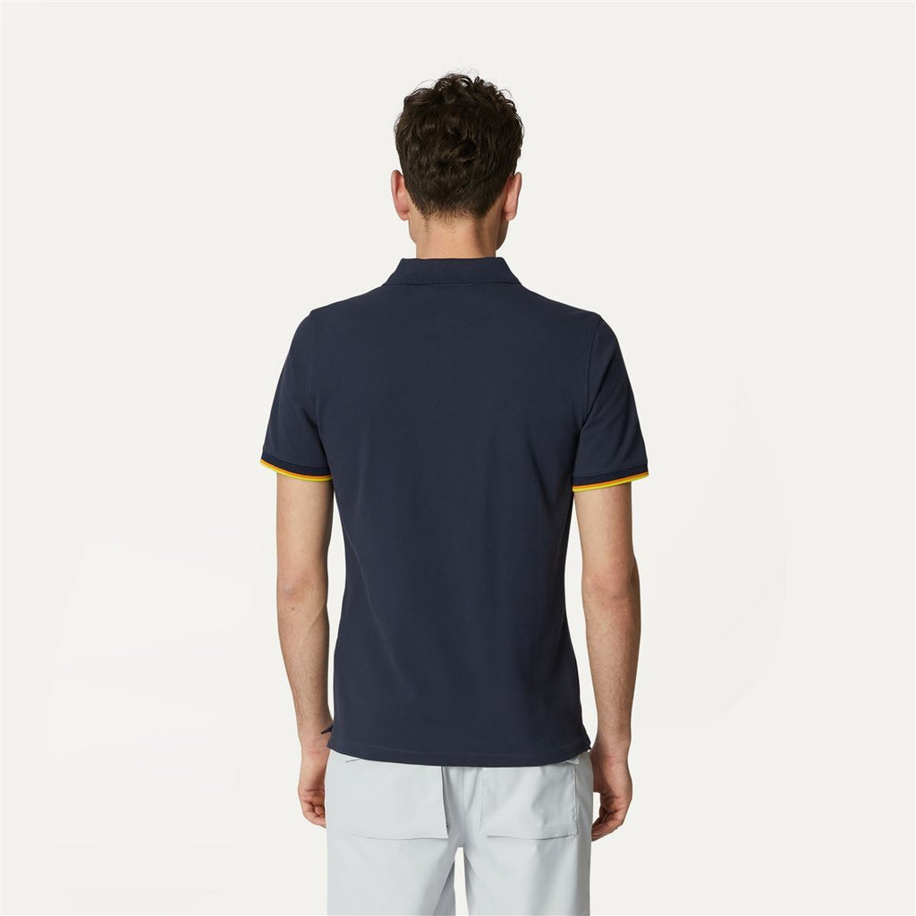 Polera K-Way Men Vincent Blue Depth