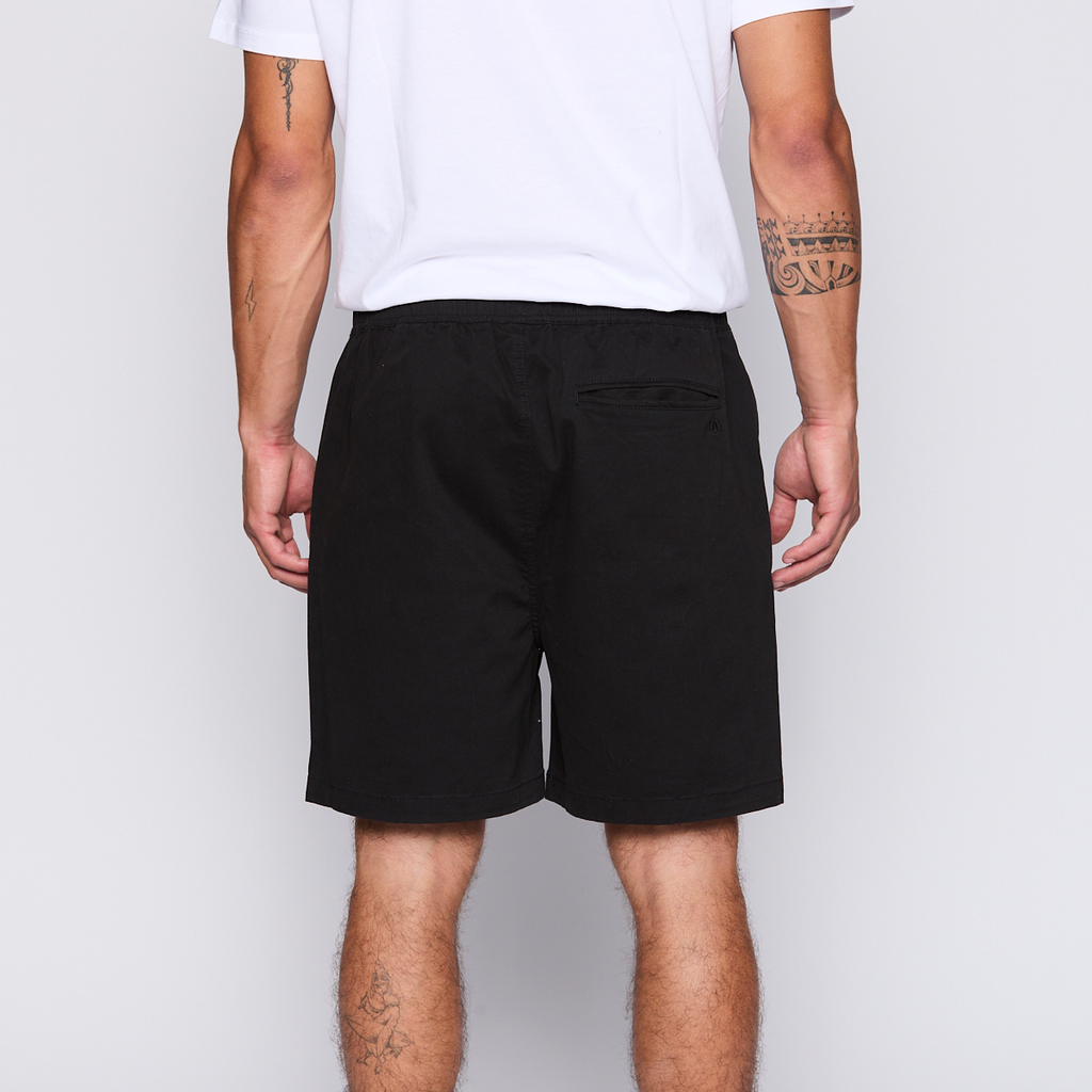 Short Nixon Men All Black
