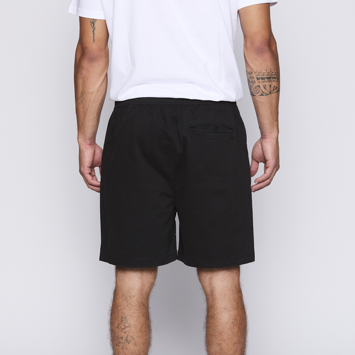 Short Nixon Men All Black