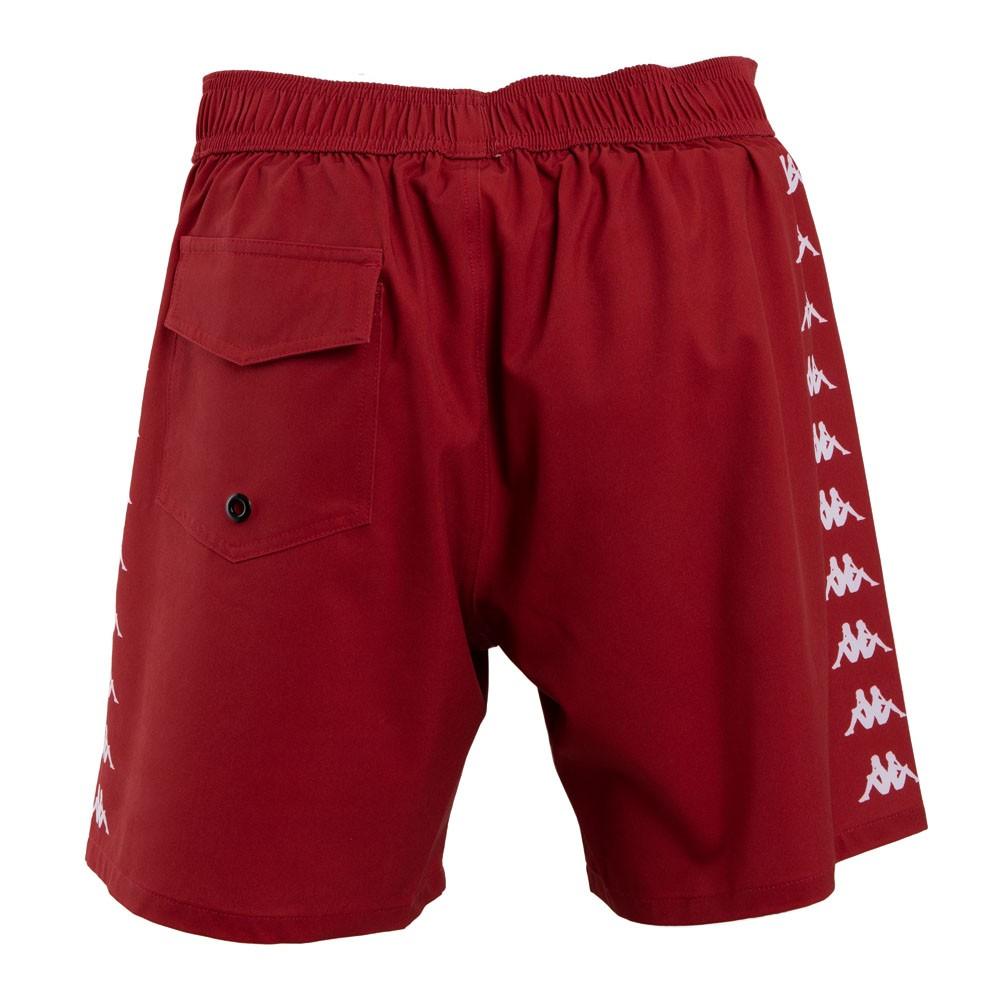 Traje de Baño Men Red Banda Red White
