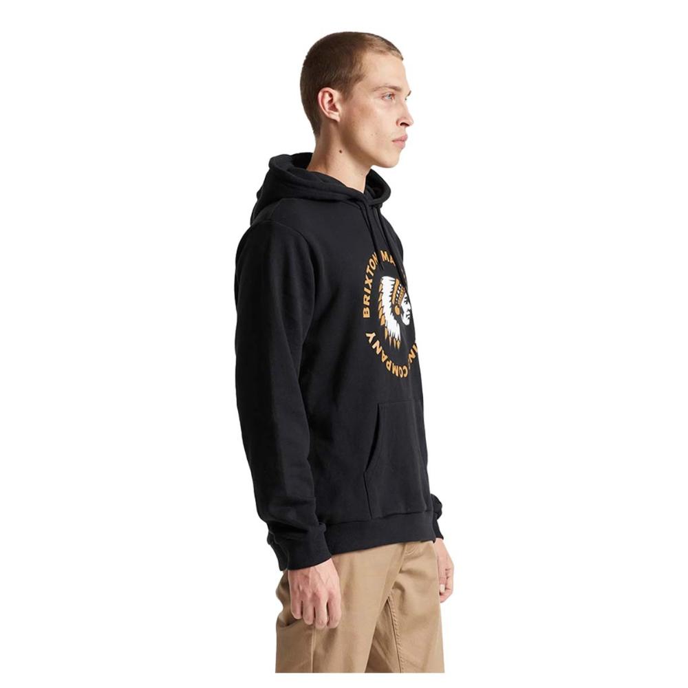 Poleron Rival Stamp Hoodie Black