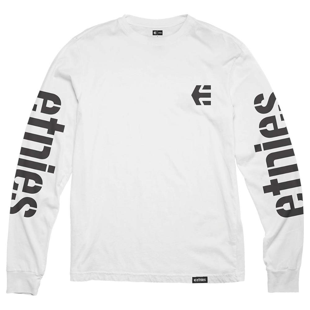 Polera Manga Larga Icon White Black