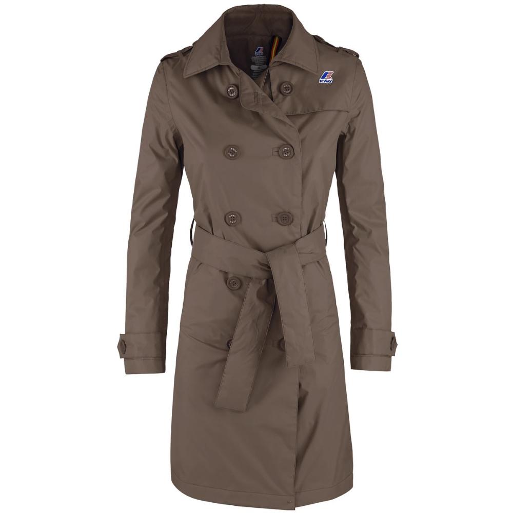 Chaqueta K-Way Desiree Marmot Brown