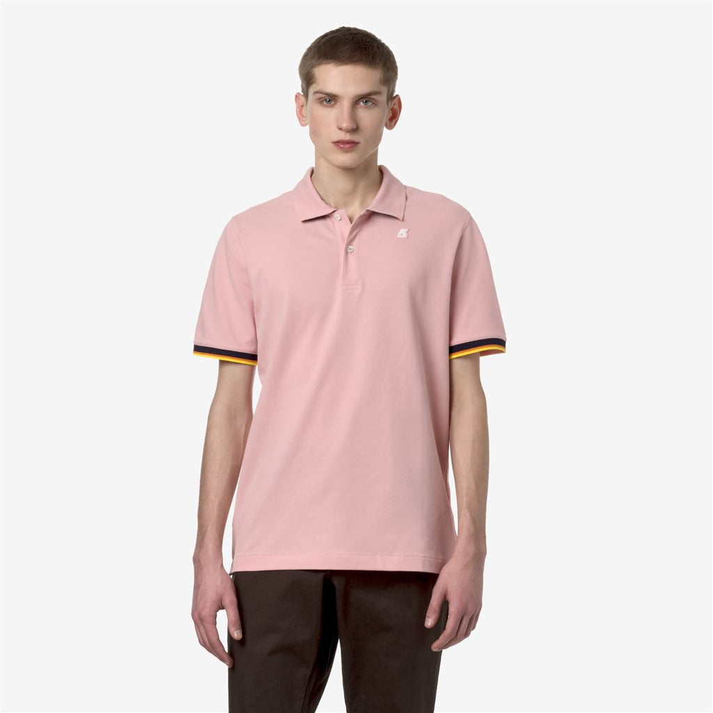 Polera K-Way Men Vincent Pink Ash