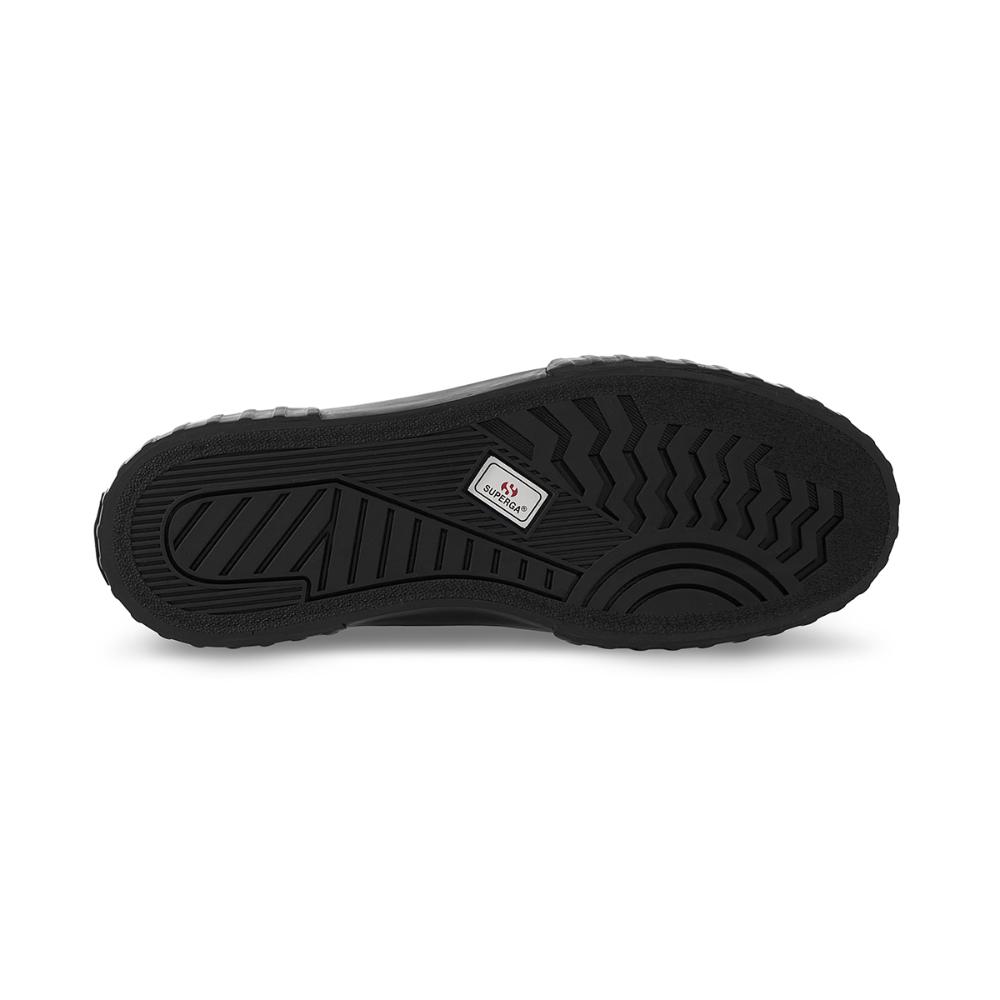 Zapatilla 2630 Ripped Logo Black White